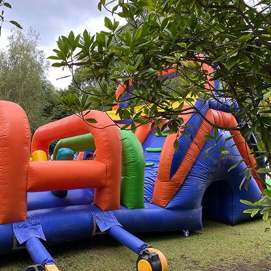 Jumping castle you can hire for events.