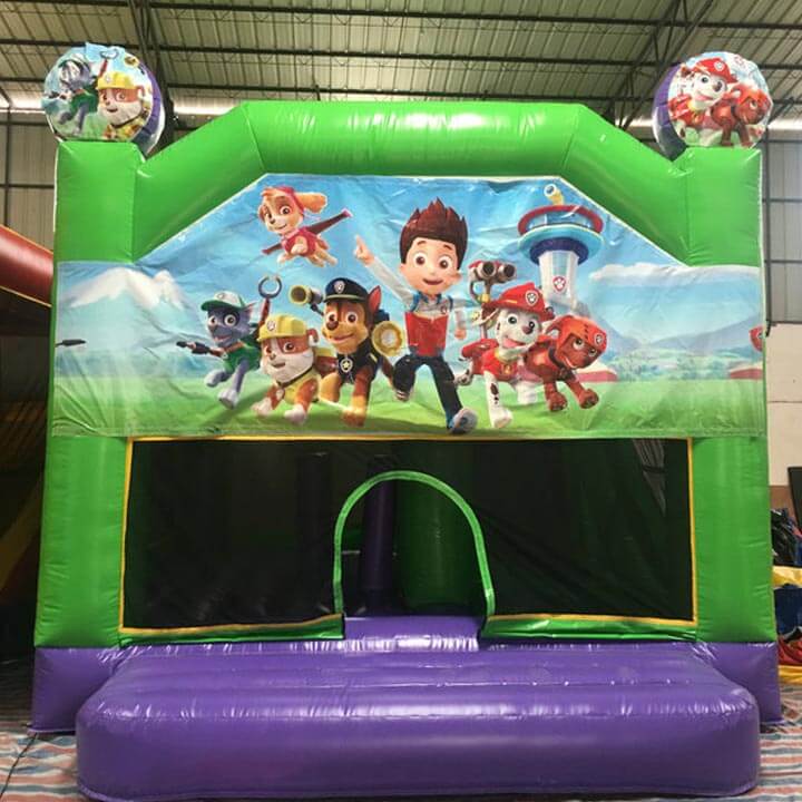Paw patrol jumping castle for hire in Gippsland.